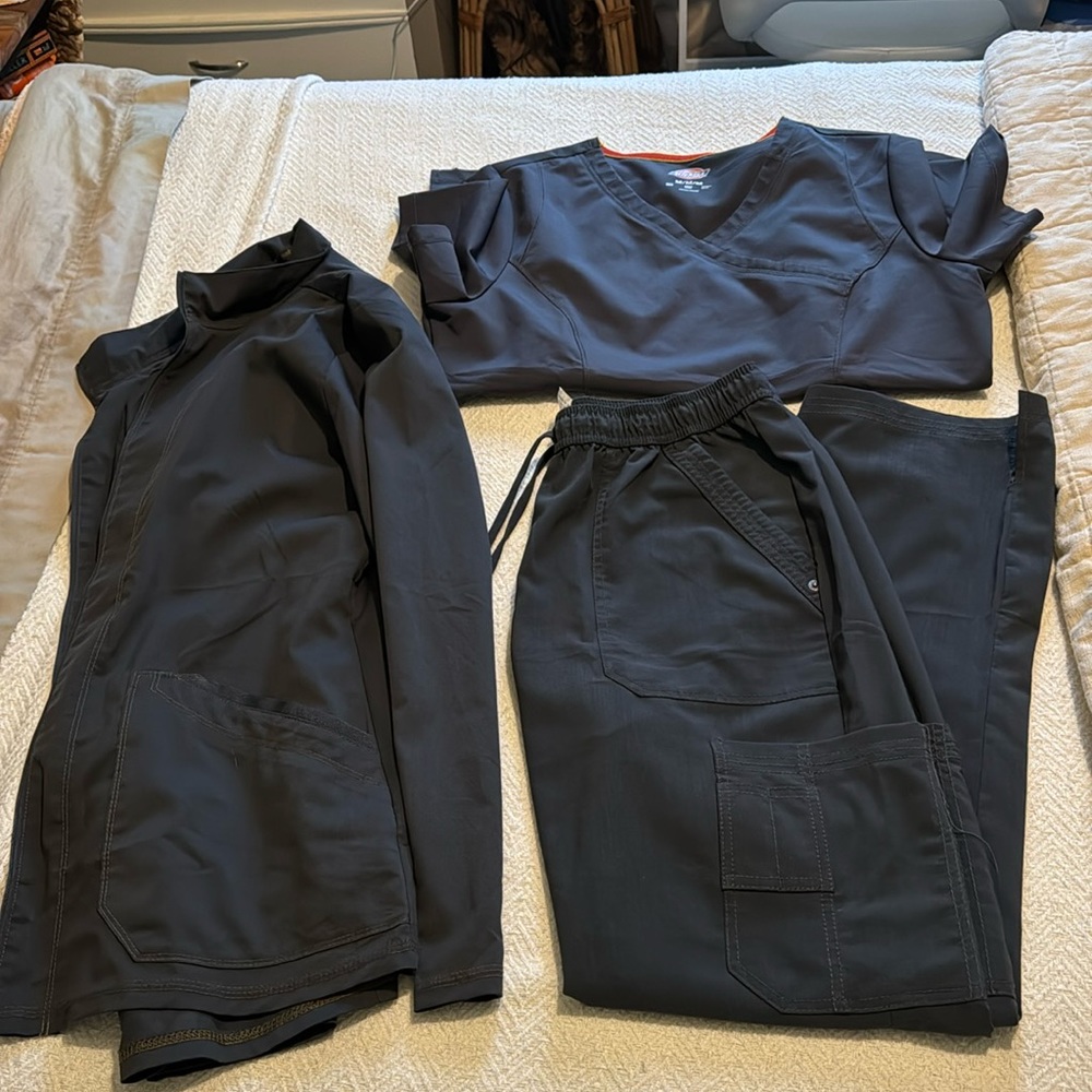 Grey Dickies Scrubs size medium